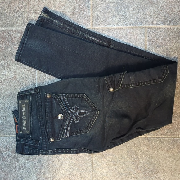 Rock Revival Black Boot Cut Jeans - Picture 2 of 7